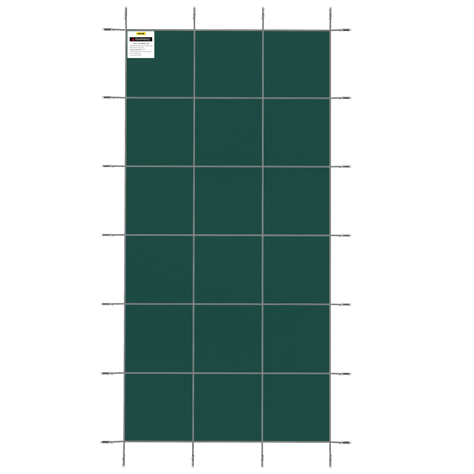 VEVOR Cubierta De Piscina Enterrada 6,7X12,8 M Cubierta De Seguridad Rectangular