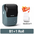 Mini Label Thermal Printer  B1 Portable Self-Adhesive Printer for Stickers round Labels Rolls UV Tag Bluetooth Printer