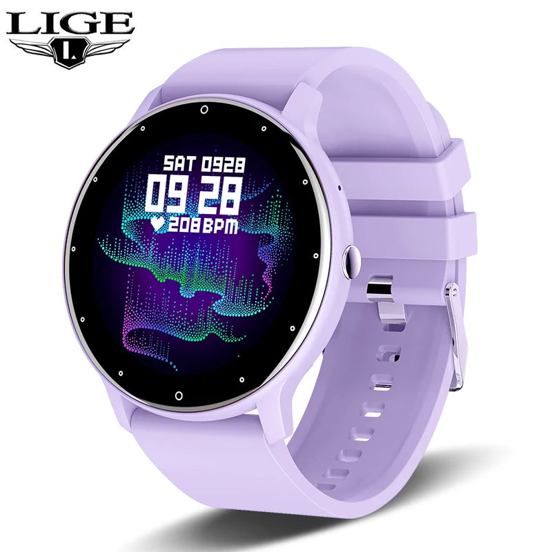 Smart Watch Women Men Full Touch Screen Bluetooth Call Smartwatch Waterproof Sports Fitness Tracker Watches for Android Ios