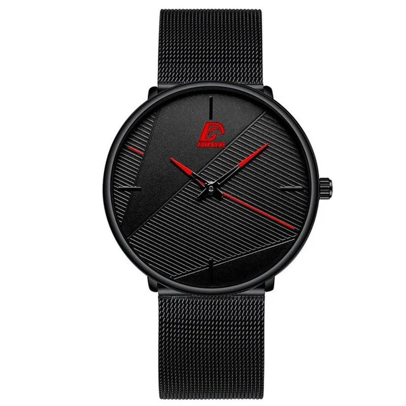 Reloj Hombre Watches Mens 2023 Minimalist Men'S Fashion Ultra-Thin Watch Simple Men Business Quartz Wristwatch Relogio Masculino