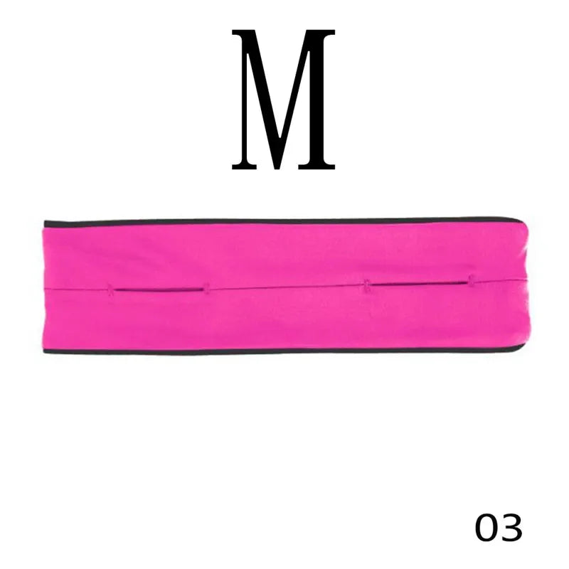 Professional Running Waist Bag Men Women Gym Sports Bag Trail Invisible Mobile Phone Money Running Belt Fanny Waist Pack