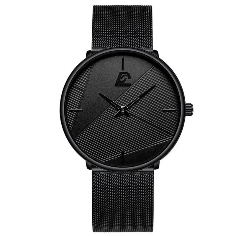 Reloj Hombre Watches Mens 2023 Minimalist Men'S Fashion Ultra-Thin Watch Simple Men Business Quartz Wristwatch Relogio Masculino