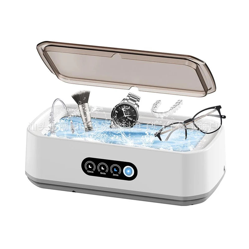 650Ml Adjustable Large Capacity Ultrasonic Cleaner Fast Powerful Jewelry Brace Glasses Jewelry Cleaning Machine Household 2026