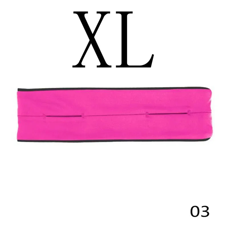 Professional Running Waist Bag Men Women Gym Sports Bag Trail Invisible Mobile Phone Money Running Belt Fanny Waist Pack